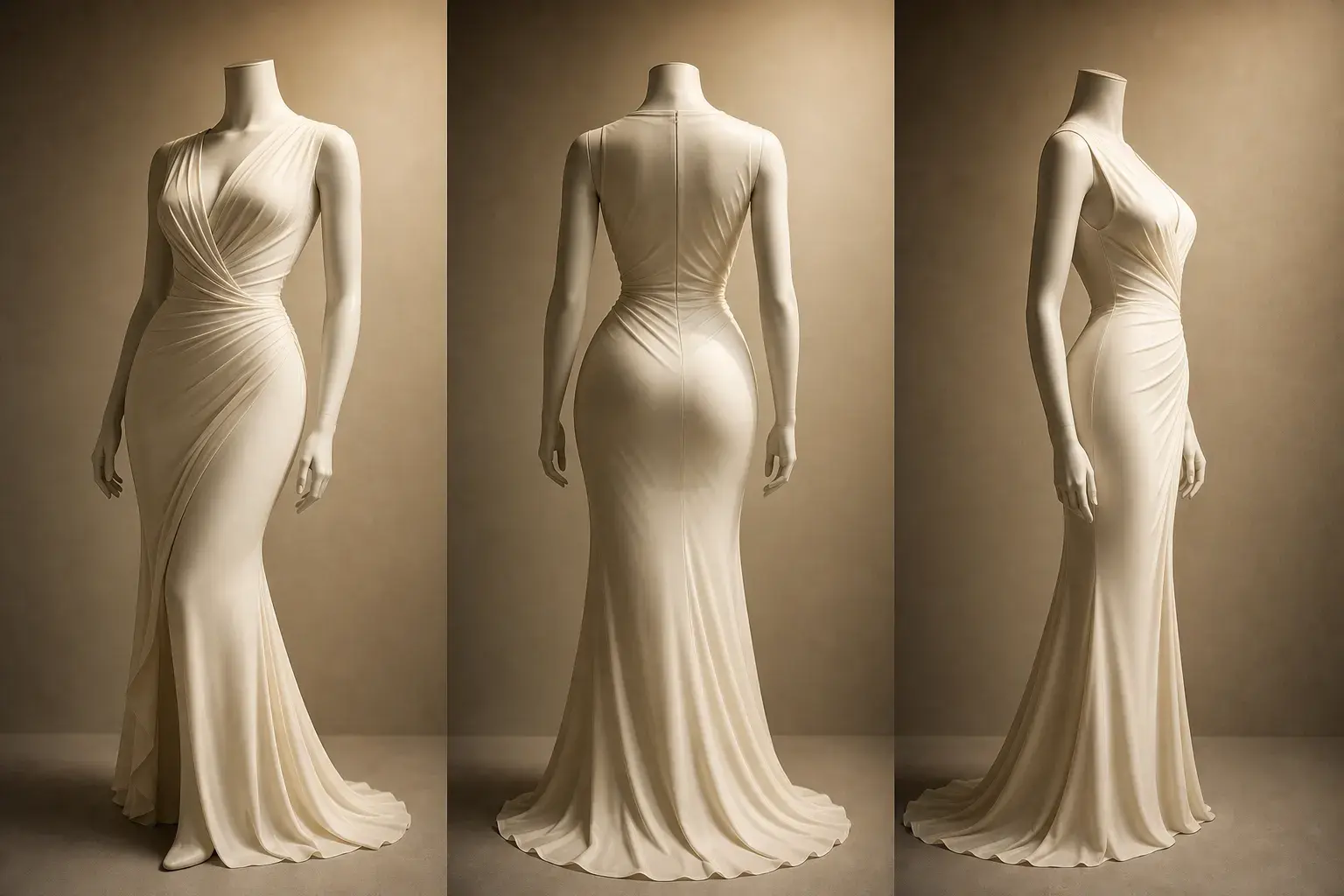 Soft fashion silhouette study for Beverly Hills BBL proportion planning | SurgiSculpt®