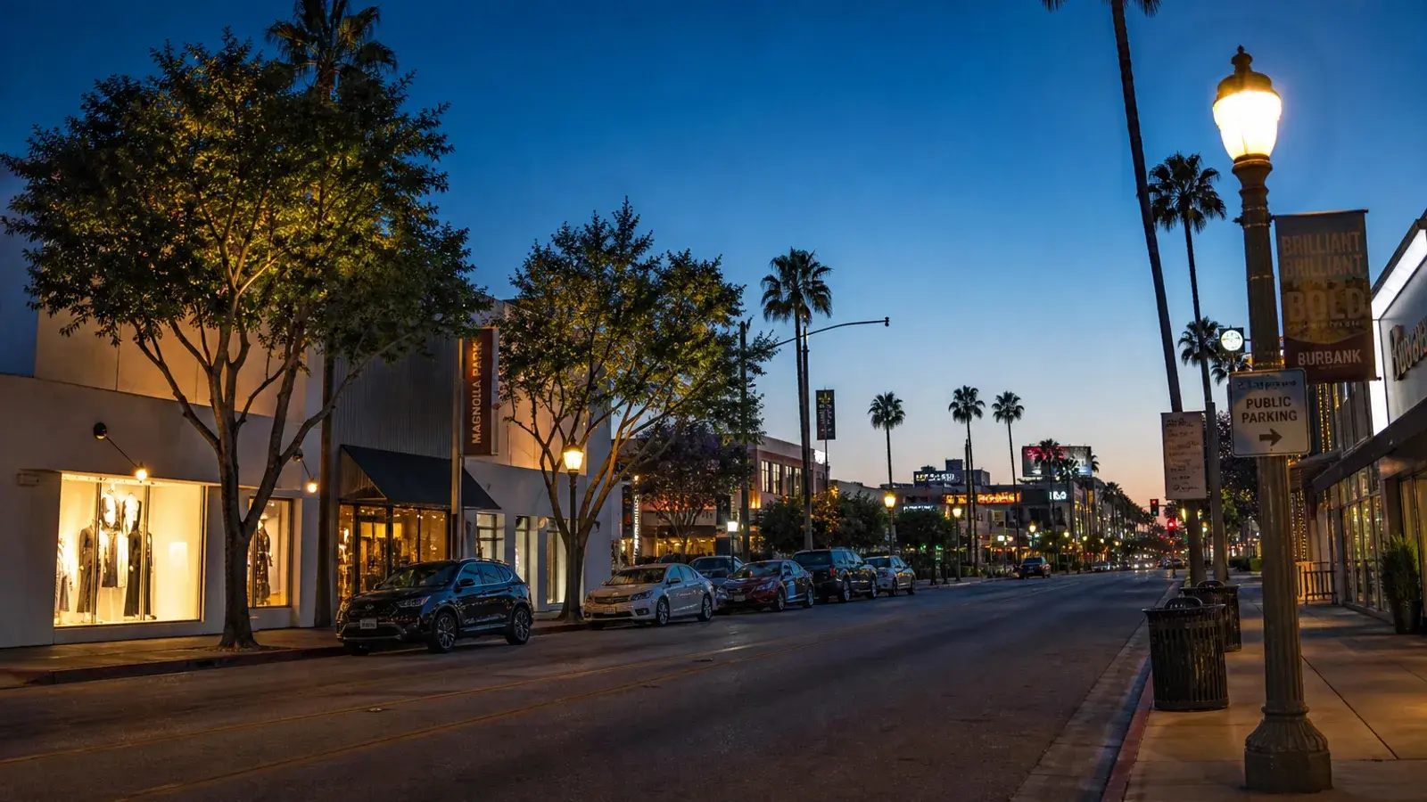 Evening Magnolia Boulevard Burbank street for Brazilian Butt Lift lifestyle | SurgiSculpt®