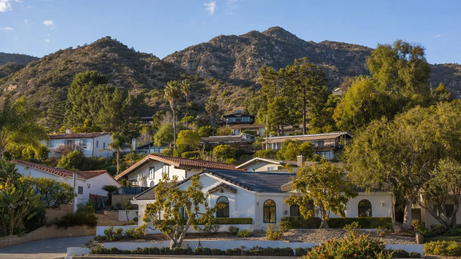 Verdugo foothills residential Burbank exterior at soft afternoon light | SurgiSculpt®