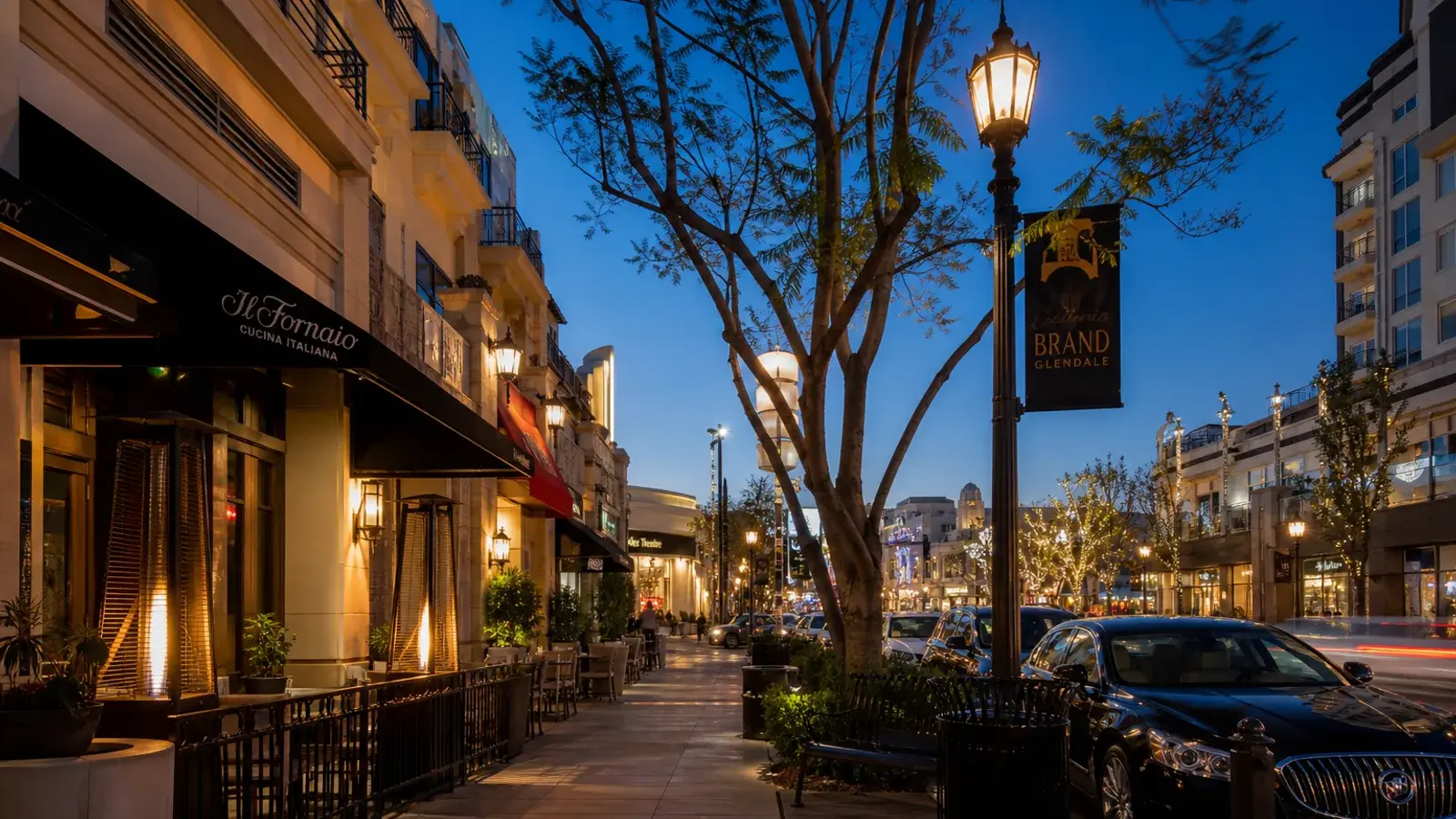 Evening Brand Boulevard Glendale street for Brazilian Butt Lift lifestyle context | SurgiSculpt®