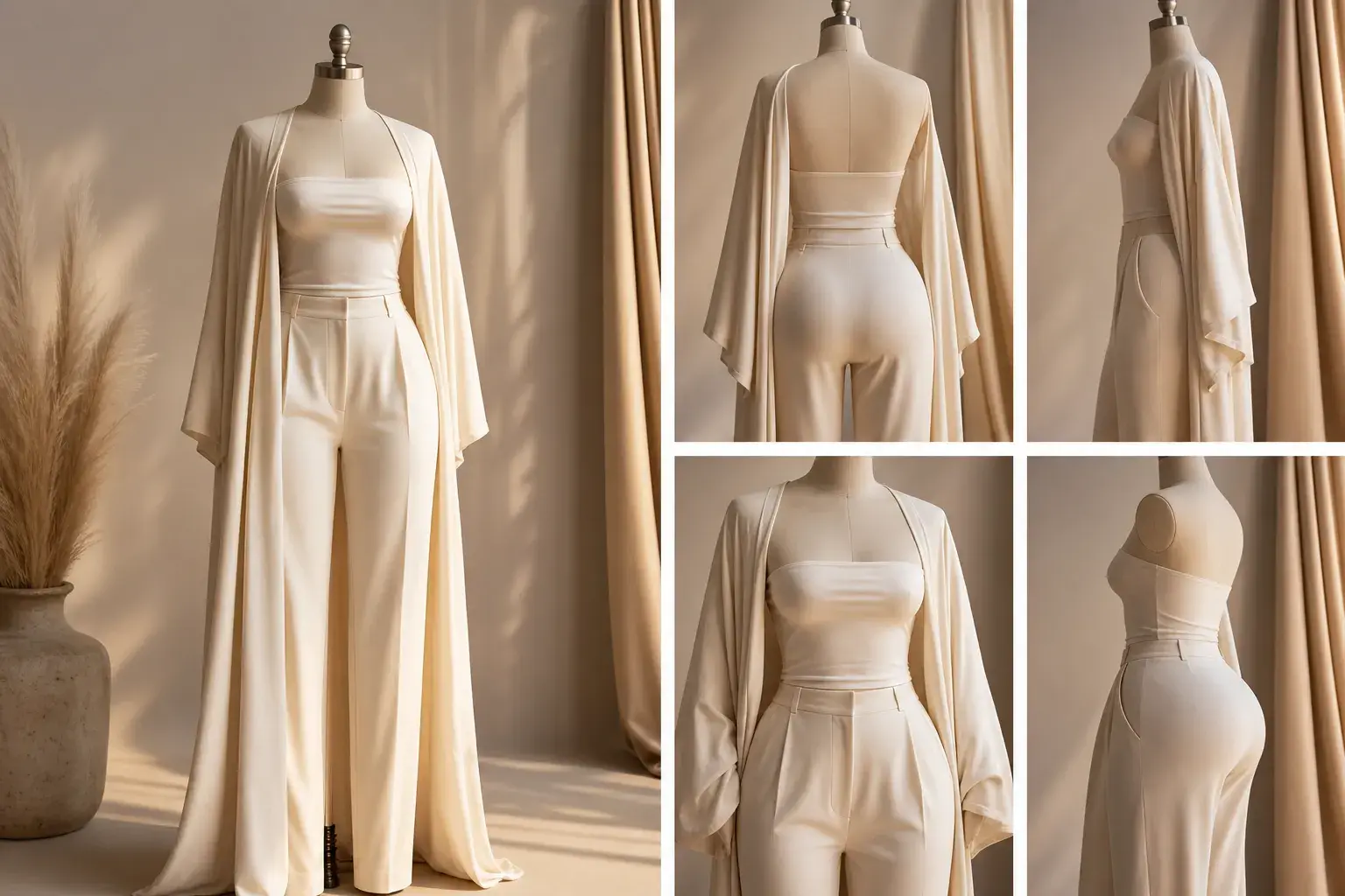 Tasteful draped silhouette study illustrating BBL proportion planning concepts | SurgiSculpt®
