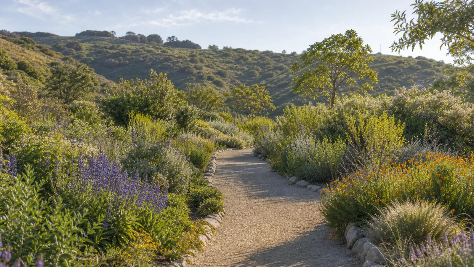 Niguel Botanical Preserve–style garden path morning — tummy tuck Laguna Niguel lifestyle | SurgiSculpt®