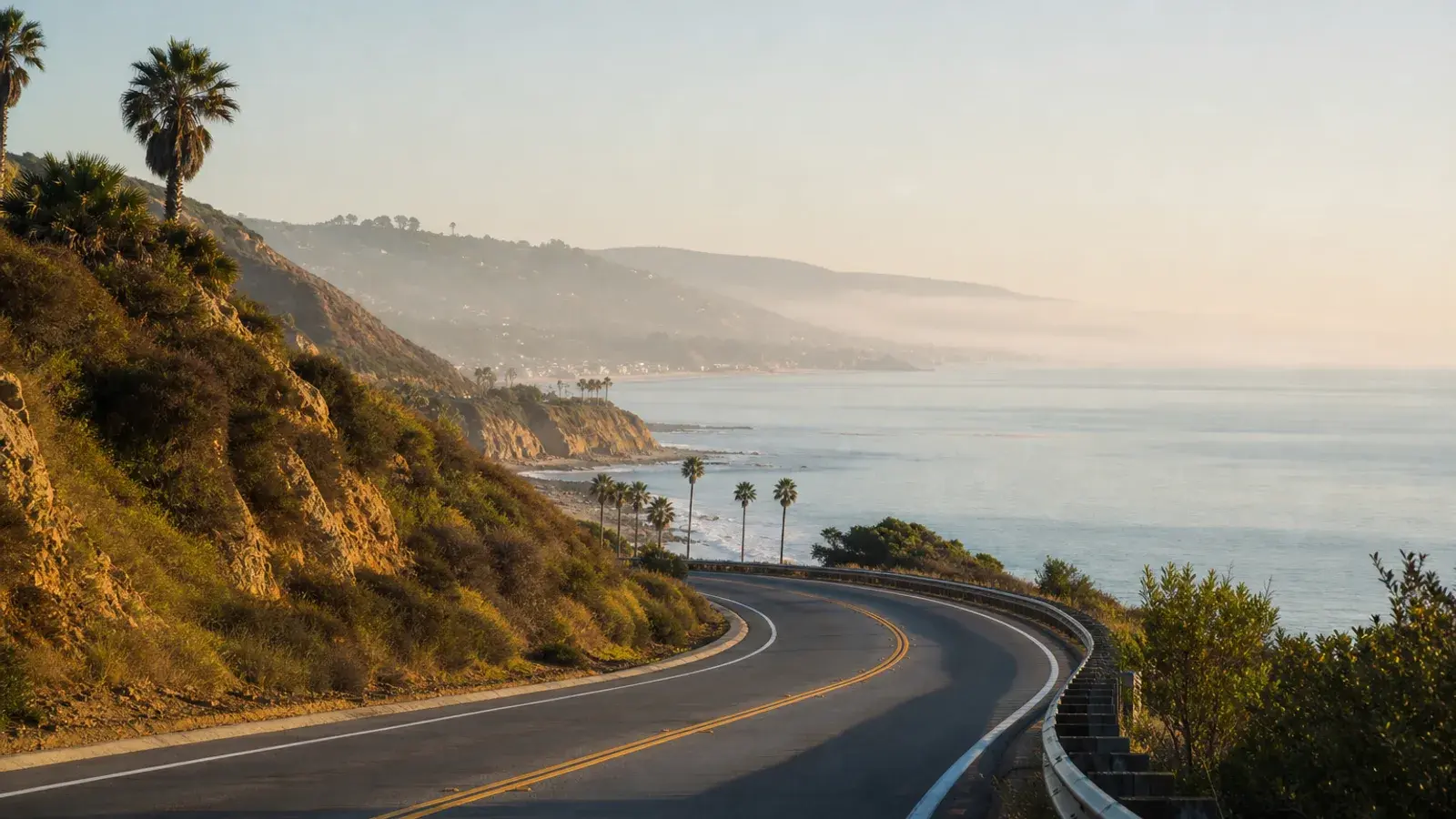 Coastal highway morning light on the drive from West Hollywood toward Laguna Beach | SurgiSculpt®