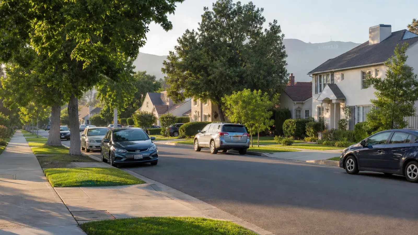 Quiet Glendale family neighborhood street morning — tummy tuck recovery lifestyle Quiet Glendale family neighborhood street morning — tummy tuck recovery lifestyle | SurgiSculpt®