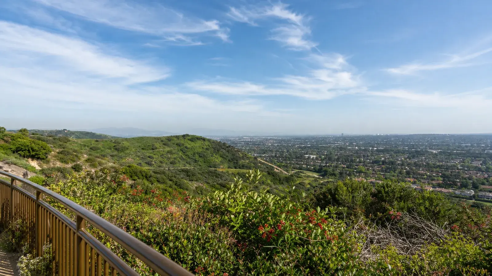 Irvine hillside park overlook toward open OC sky — gynecomastia lifestyle Irvine hillside park overlook toward open OC sky — gynecomastia lifestyle | SurgiSculpt®