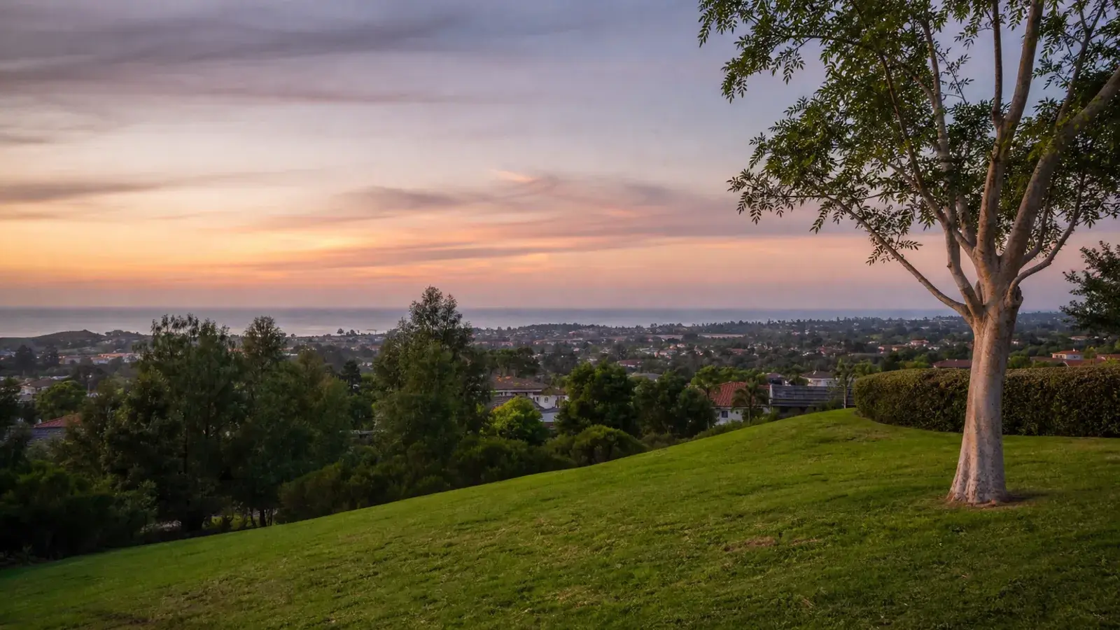 Laguna Niguel hillside park overlook at dusk — Brazilian Butt Lift lifestyle Laguna Niguel hillside park overlook at dusk — Brazilian Butt Lift lifestyle | SurgiSculpt®