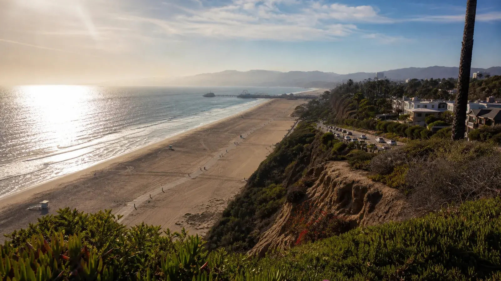 Santa Monica shoreline overlook toward the Pier — gynecomastia lifestyle Santa Monica shoreline overlook toward the Pier — gynecomastia lifestyle | SurgiSculpt®