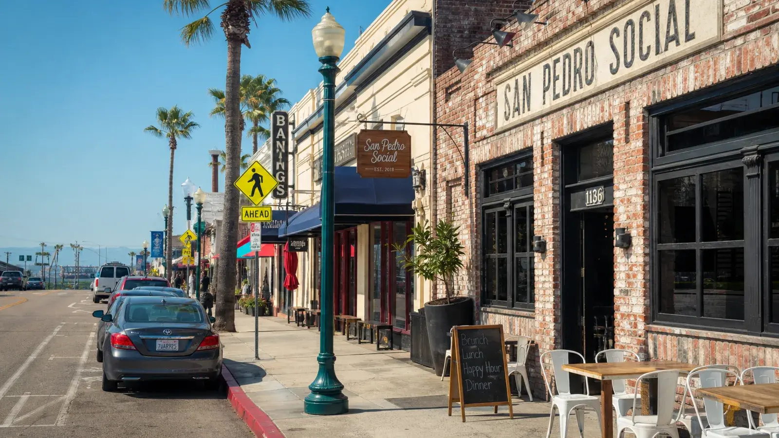 Historic San Pedro outdoor commercial streetscape — breast augmentation lifestyle Historic San Pedro outdoor commercial streetscape — breast augmentation lifestyle | SurgiSculpt®