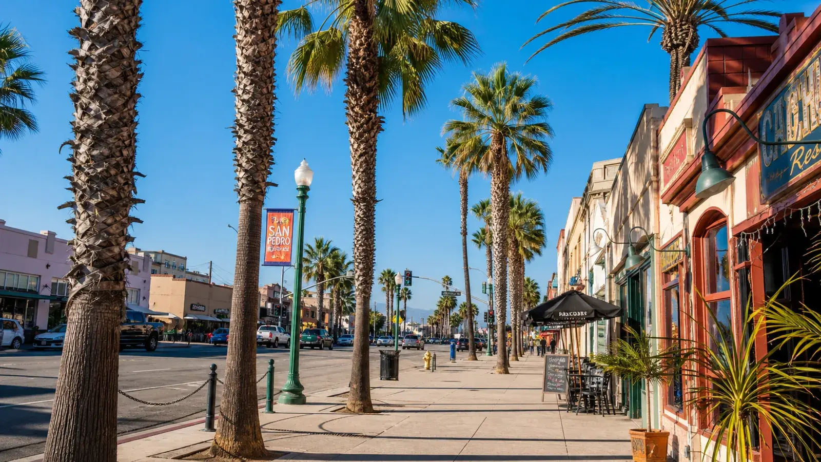 Palm-lined San Pedro outdoor street near downtown — discreet gynecomastia logistics Palm-lined San Pedro outdoor street near downtown — discreet gynecomastia logistics | SurgiSculpt®
