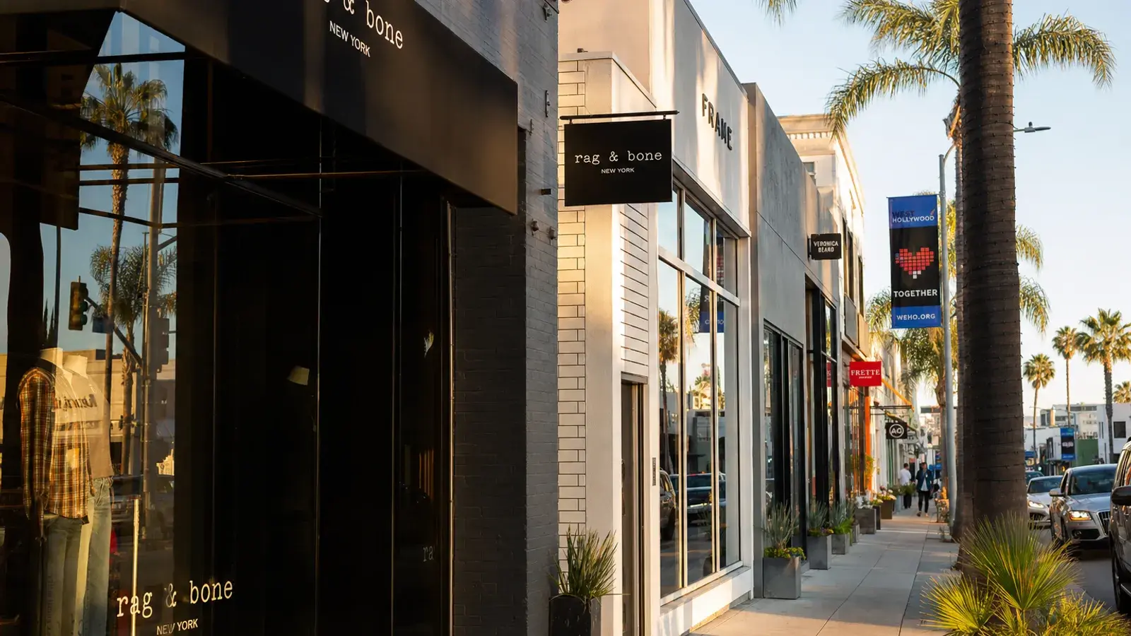 West Hollywood boutique corridor exterior — breast augmentation lifestyle context West Hollywood boutique corridor exterior — breast augmentation lifestyle context | SurgiSculpt®