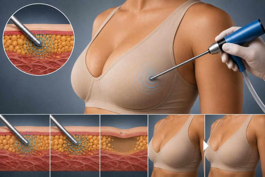 VASER liposuction for Breasts