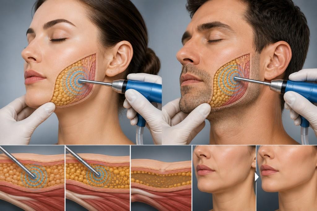VASER liposuction for Face